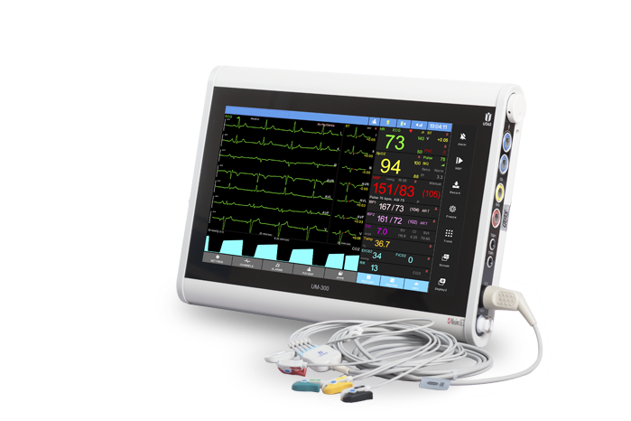 ECG measuring channel by UTAS