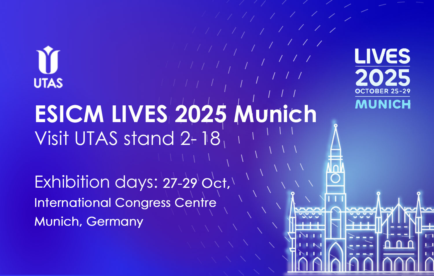 ESICM 2025 UTAS Medical equipment